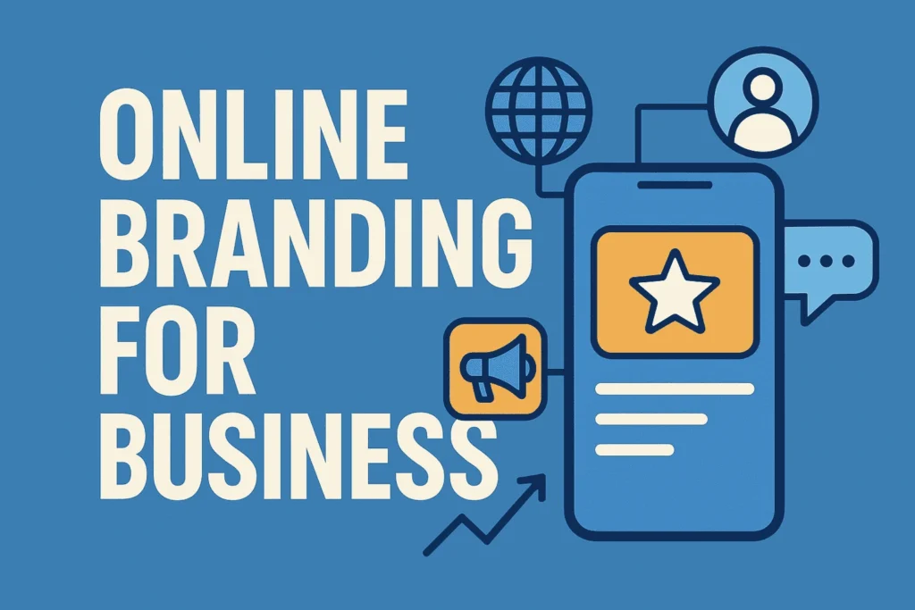 Online branding for business